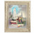 Our Lady of Fatima Ornate Silver Framed Art