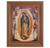 Our Lady of Guadalupe with Angels Antique Mahogany Finish Framed Art