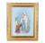 Our Lady of Lourdes Ornate Antique Gold Framed Art