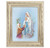 Our Lady of Lourdes Ornate Silver Framed Art