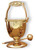 #30PS90 Holy Water Pot & Sprinkler | Multiple Finishes Available