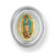 Our Lady of Guadalupe Oval Framed Print | Style A | Silver Frame