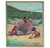 Jesus on the Beach with Children  Framed Art | 11" x 14"