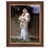 Divine Innocence Dark Walnut Framed Art | 11" x 14"