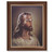 Head of Christ Dark Walnut Framed Art | 11" x 14" | Style A