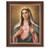 Immaculate Heart of Mary Dark Walnut Framed Art | 11" x 14" | Style D