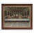 Last Supper Dark Walnut Framed Art | 11" x 14" | Style A