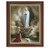 Our Lady of Lourdes Dark Walnut Framed Art | 11" x 14"