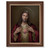 Sacred Heart of Jesus Dark Walnut Framed Art | 11" x 14" | Style C