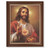 Sacred Heart of Jesus Dark Walnut Framed Art | 11" x 14" | Style D