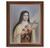 St. Therese Dark Walnut Framed Art | 11" x 14"