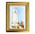 Our Lady of Fatima Gold-Leaf Framed Art | 5" x 7" | Style A