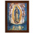 Our Lady of Guadalupe with Angels Walnut Finish Framed Art | 19" x 27"