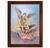 St. Michael Walnut Finish Framed Art | 19" x 27"