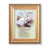 Baby Baptism Antique Gold Framed Art | 4" x 5.5"