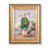 St. Patrick Antique Gold Framed Art | 4" x 5.5"