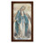 Our Lady of Grace Walnut Finish Framed Art | 20" x 40"