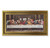 Last Supper Gold-Leaf Wood Framed Art | 12" x 19"