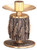 #S57C57 Altar Candlestick | 6 1/4" H | High Polish & Textured Bronze