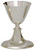 K85 6", 8oz. Gold Chalice with Scale Paten | Stainless Steel