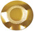 K972 Engraved Celtic Design Chalice | 8", 8oz. | 24K Bright Gold-Plated