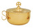 K549 Traditional Covered Ciborium | Multiple Sizes Available | 24K Gold-Plated