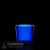 Single 10 Hour Votive Glass | Blue