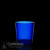 Single 15 Hour Votive Glass | Blue