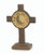 #8254 Wood Cross Reliquary | 24K Gold-Plated Accents