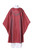 #1187 Damien Modern Chasuble | Plain Collar | Poly/Silk | All Colors