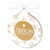 5" Gold & White Jesus Ornament | Matthew 12:21