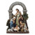 8.5" Holy Family Nativity with Shepherd | Resin/Stone
