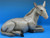 14" Seated Donkey Indoor/Outdoor Nativity Figure | Industrial-Grade Plastic | Multiple Finishes Available