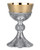 #2490 Four Evangelists Chalice with Dish Paten | 7 1/8", 15oz. | Multiple Finishes Available