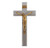 Camtry Gray Wood Wall Crucifix, 11" | Style H