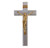 Camtry Gray Wood Wall Crucifix, 11" | Style A