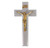 Camtry Gray Wood Wall Crucifix, 9" | Style C