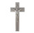 Camtry Gray Wood Wall Crucifix, 9" | Style D