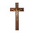Genuine Walnut Crucifix, 7"