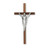 Genuine Walnut Risen Christ Crucifix, 11"