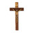 Genuine Walnut Wall Crucifix, 12" | Style A