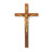 Genuine Walnut Wall Crucifix, 9"