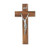 Genuine Walnut Wall Crucifix, 9" | Style K