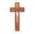 Natural Cherry Wood Wall Crucifix, 8" | Style A