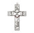 Pewter Confirmation Cross, 6"