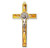 7" St. Benedict Medal Crucifix | Gold-Tone Cross