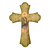 St. Patrick Wood Cross, 10"