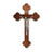 Walnut "Latin Style" Wall Crucifix, 10" | Style C