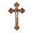 Walnut "Latin Style" Wall Crucifix, 10"