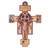 Wooden St. Benedict Jubilee Wall Crucifix, 14"